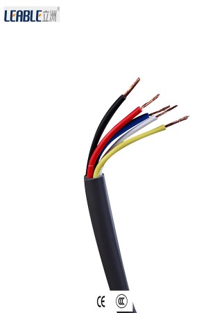 flexible cable, 5 cores cable, PVC insulation cable, trailer cable