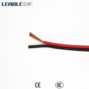 speaker cable, red and black cable